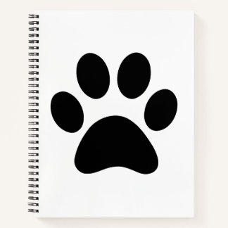 PAW PRINT NOTEBOOK