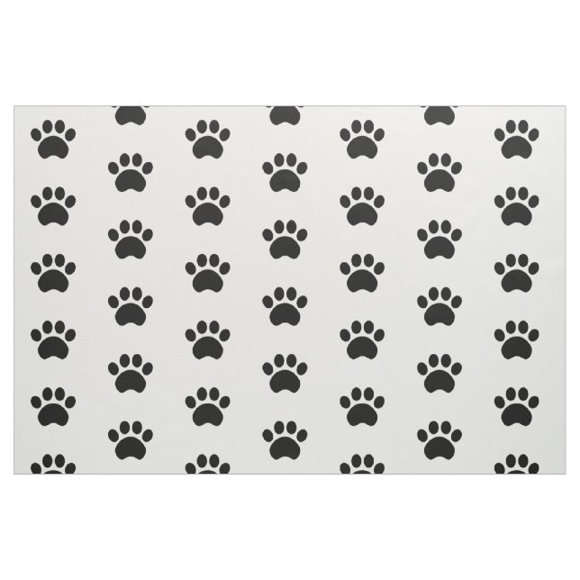 Paw Print Pattern Fabric (Fat Quarter)