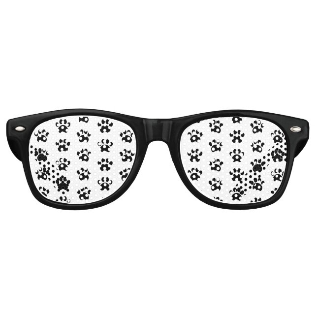 Paw Print Pattern Party Shades (Front)