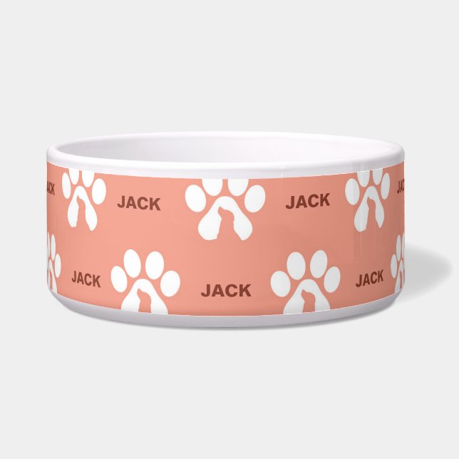 Paw Print Personalised Dog (Front)