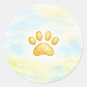 Paw Print Sticker