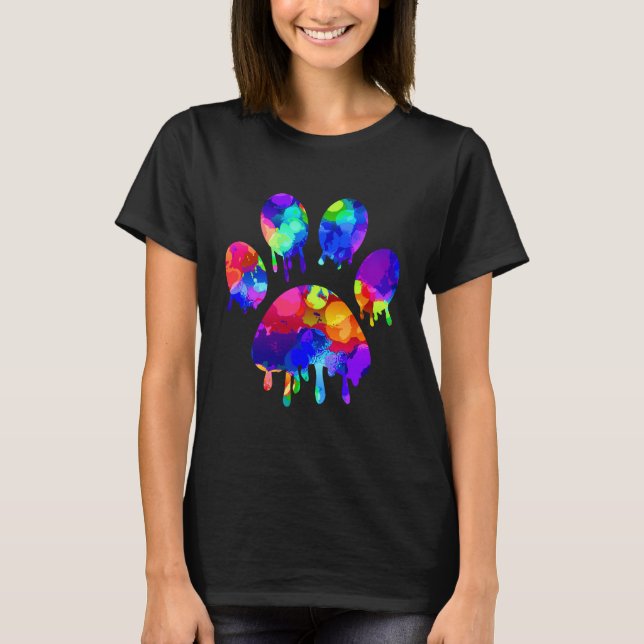 Paw Print T-Shirt (Front)