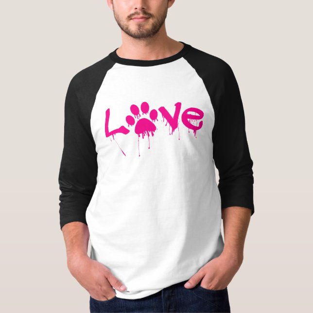 Paw Print T-Shirt (Front)