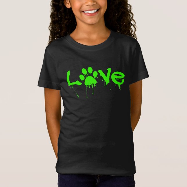 Paw Print T-Shirt (Front)