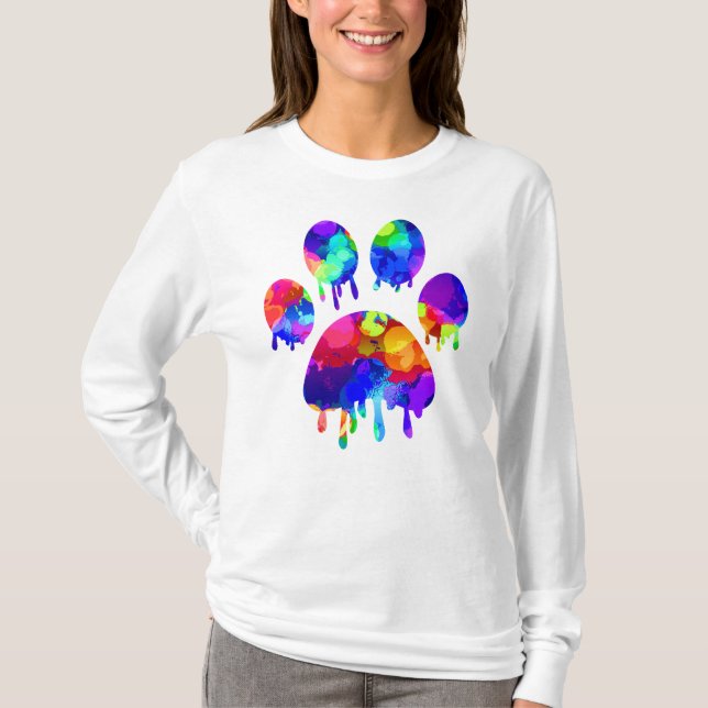 Paw Print T-Shirt (Front)