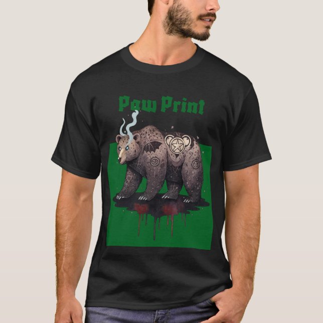 Paw Print T-Shirt (Front)
