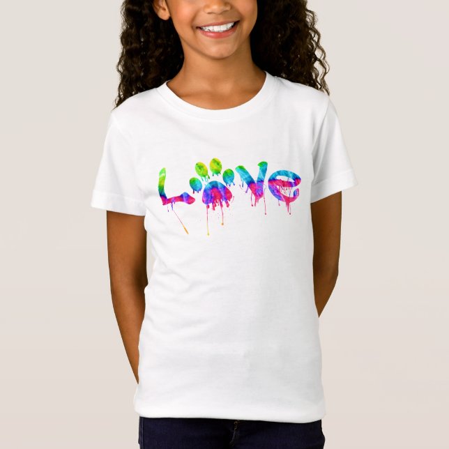 Paw Print T-Shirt (Front)