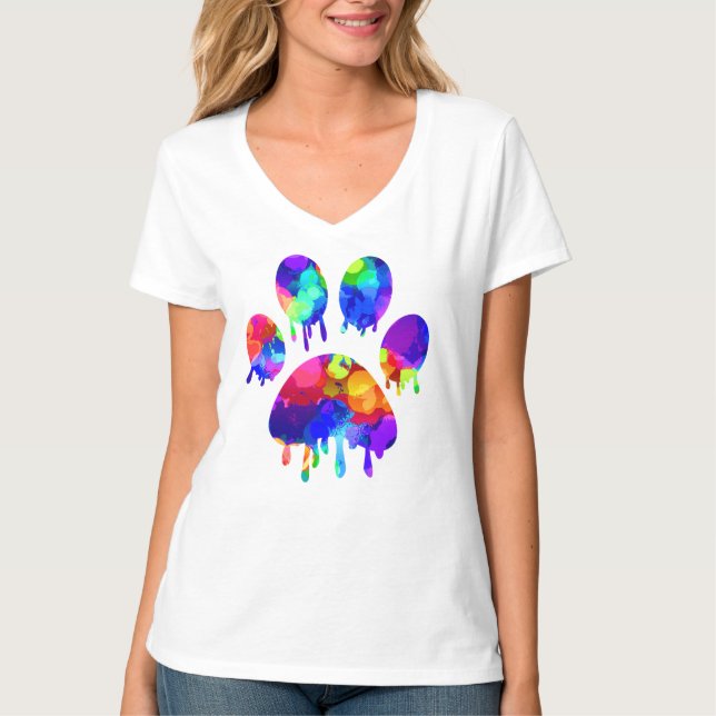 Paw Print T-Shirt (Front)