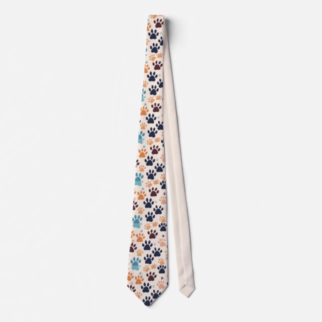 Paw print  tie (Front)
