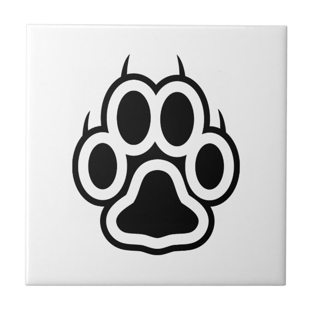 Paw Print Tile (Front)