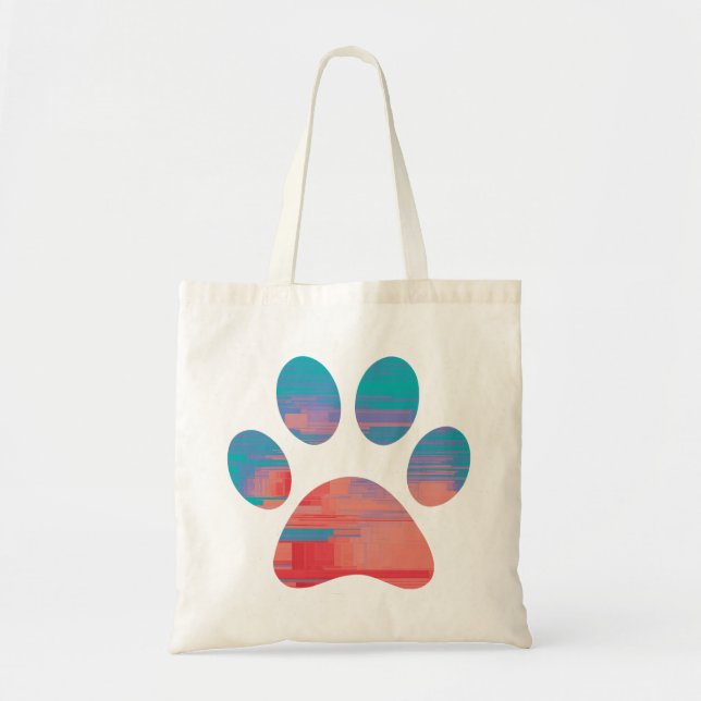 Paw Print            Tote Bag (Front)
