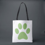 Paw Print Tote Bag<br><div class="desc">Fun Paw Print design for animal lovers!</div>