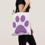 Paw Print   Tote Bag<br><div class="desc">Fun Paw Print design for animal lovers!</div>