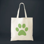 Paw Print Tote Bag<br><div class="desc">Fun Paw Print design for animal lovers!</div>