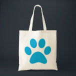 Paw Print    Tote Bag<br><div class="desc">Fun Paw Print design for animal lovers!</div>