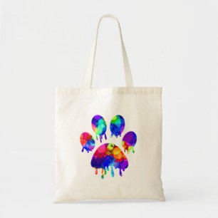 Paw Print Tote Bag