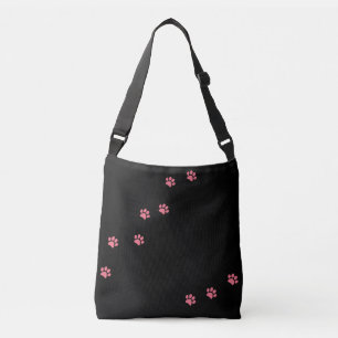 Paw Prints Crossbody Bag