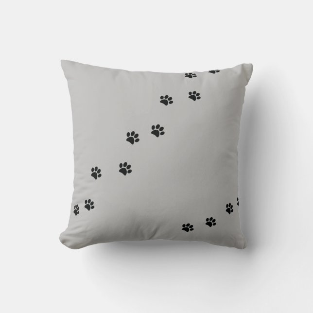 Paw Prints Cushion (Front)