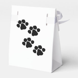 Paw Prints For Animal Lovers Favour Box