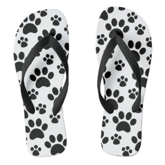 Paw Prints Jandals