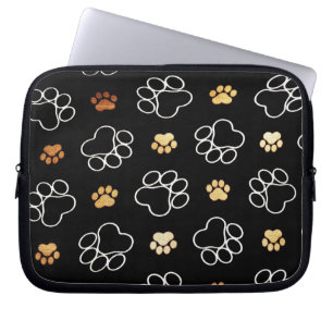 Paw Prints Laptop Sleeve