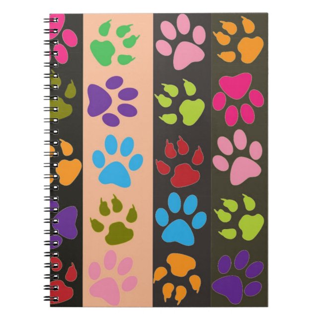 Paw Prints Notebook (Front)