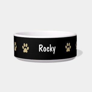 Paw Prints Small Dog Bowl