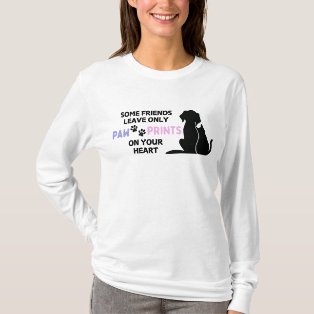 Paw Prints T-Shirt (Front)