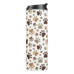 Paw Prints  Thermal Tumbler