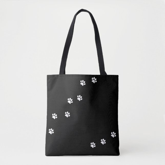 Paw Prints Tote Bag (Front)