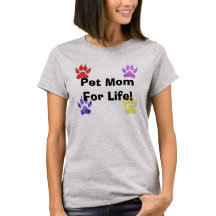 Paw-sitive Vibes Pet mum grey T-Shirt