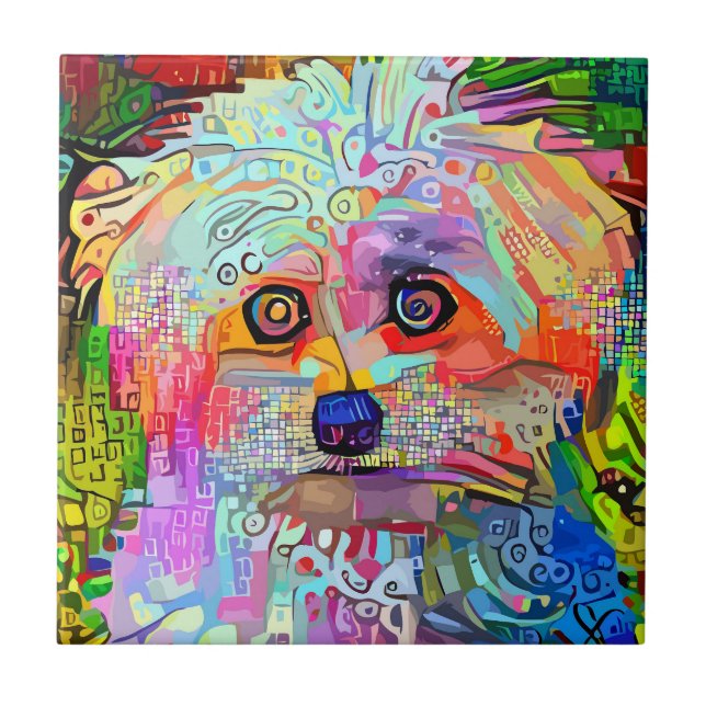 Paw-sitive Vibes Tile (Front)