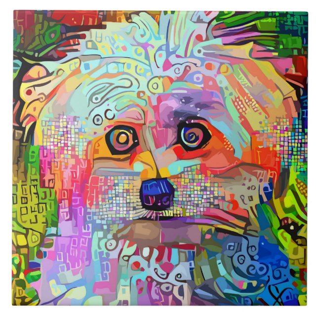 Paw-sitive Vibes Tile (Front)