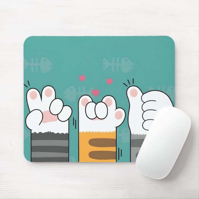 Paw-some Pals Mouse Pad (With Mouse)