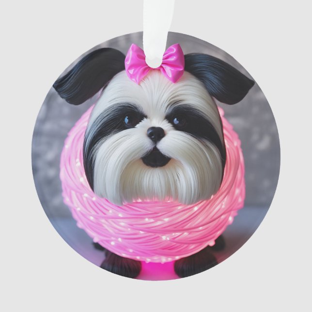 "Paw-some Pet Ornaments" Ornament (Front)