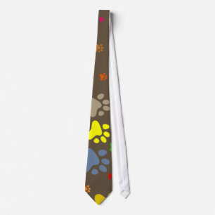 Paw Wallpaper Tie