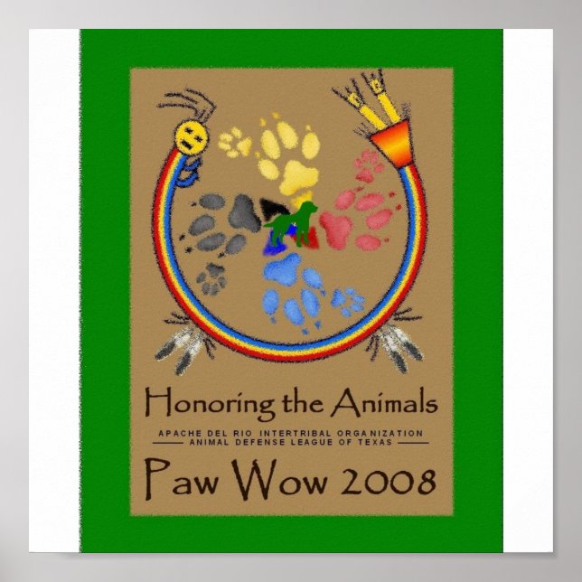 Paw Wow Poster (Front)