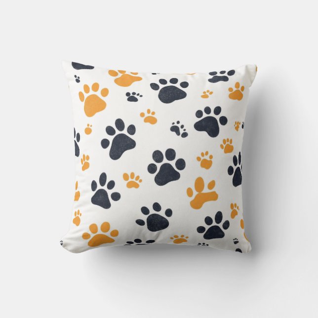 Pawfect Paws Pillow Cushion (Front)