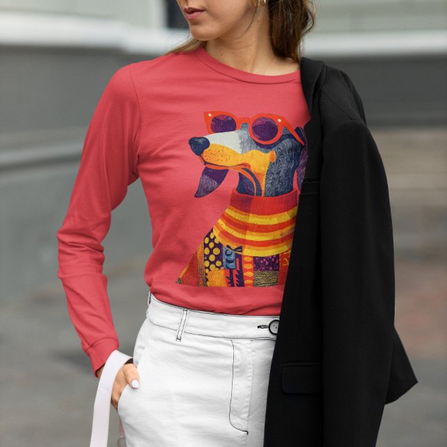 Pawfect Wienerdog Dachshund Doxie Dogmom In Style Tri-Blend Shirt (Creator Uploaded)