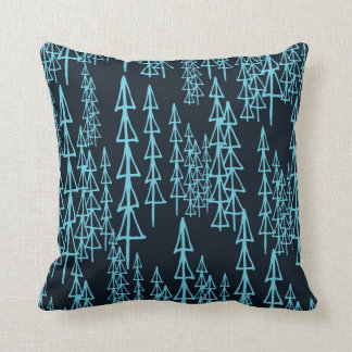 Pawley night fox and forest pillow