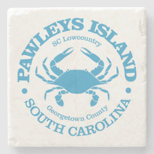 Pawleys Island (crab) Stone Coaster
