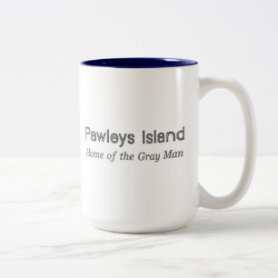 Pawleys Island Grey Man Two-Tone Coffee Mug