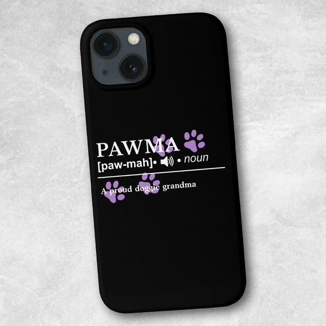Pawma - Customisable Definition - Doggie Grandma Case-Mate iPhone Case (Creator Uploaded)