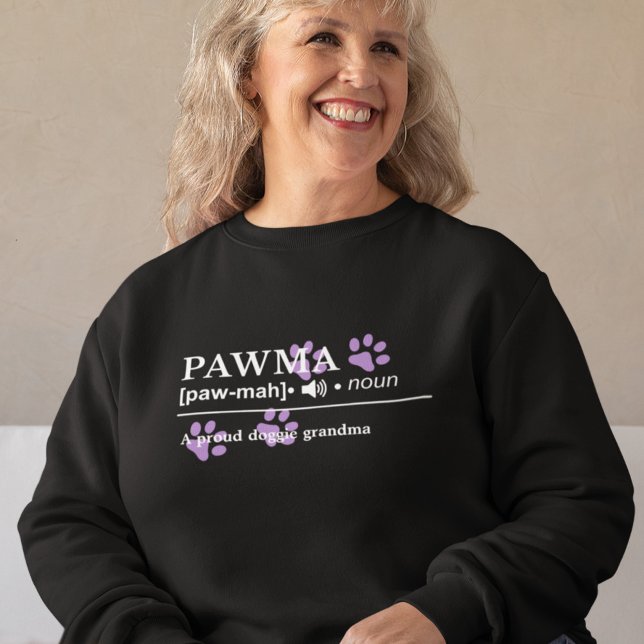 Pawma - Customisable Definition - Doggie Grandma Sweatshirt (Creator Uploaded)