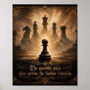pawn chess poster