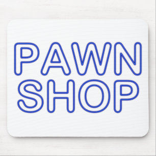 pawn shop : electric sign mouse pad