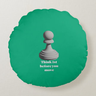 Pawn_Think_1st Round Cushion