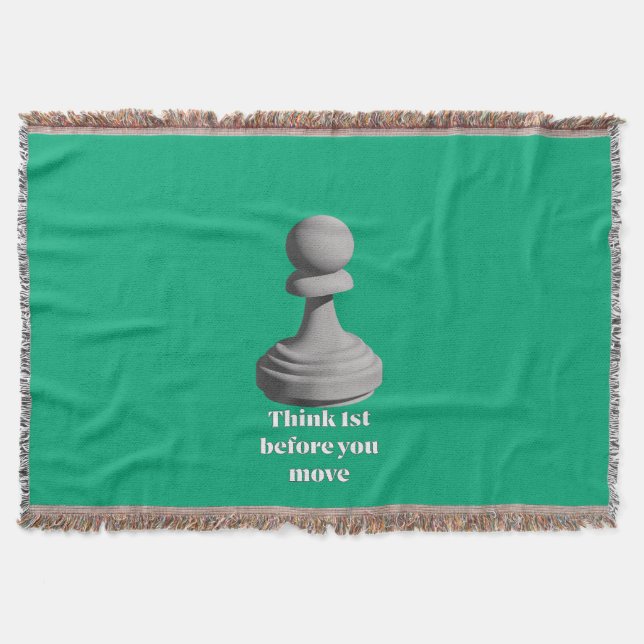 Pawn_Think_1st Throw Blanket (Front)