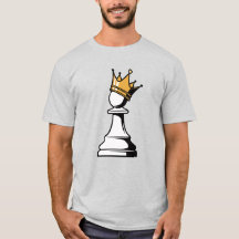 pawn with a crown