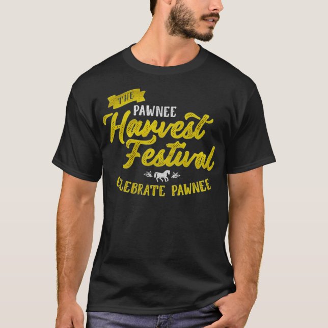 Pawnee Harvest Festival T-Shirt (Front)